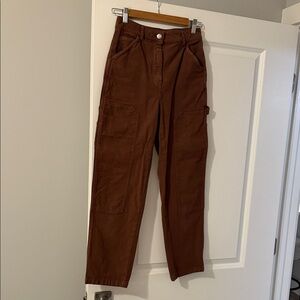 Wilfred free Brown Utility High-Rise Brennan Pant